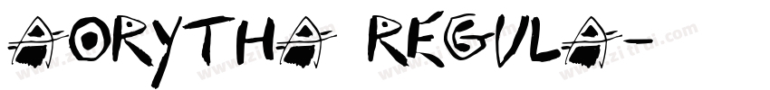 Aorytha Regula字体转换 Aorytha Regula字体转换